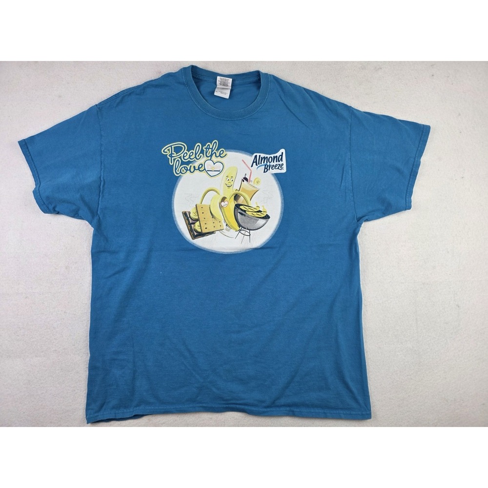 Blue Diamond Almond‎ Breeze Dole Peel The Love Promo Shirt Mens Size XL *READ*